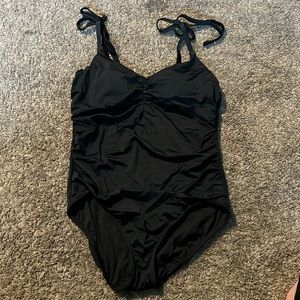 NWT Time tru one piece swim suit